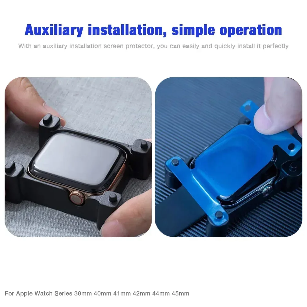 Premium Installation Kit: Screen Protector for Apple Watch Ultra & Series