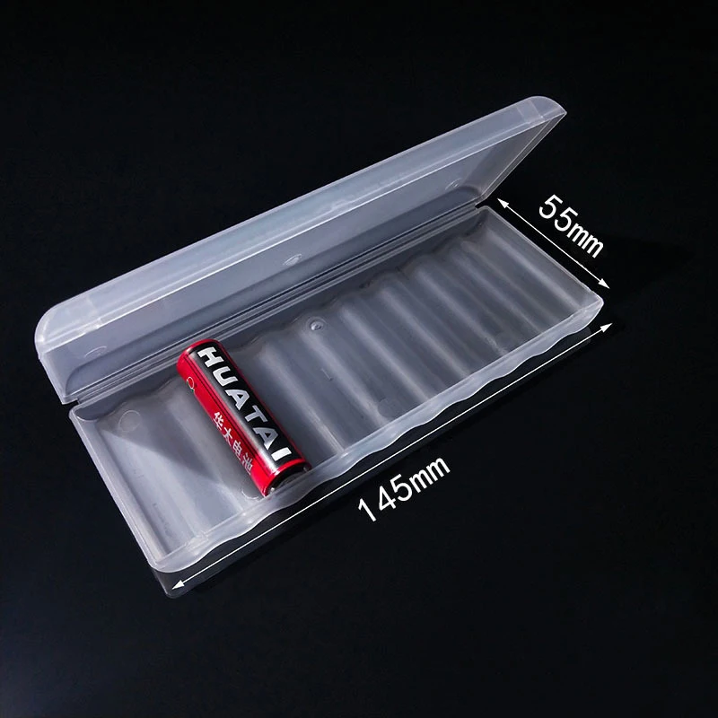 플라스틱 방수 다중 슬롯 배터리 보관함 AA AAA 18650 배터리용 배터리 정리함 여행용 케이스