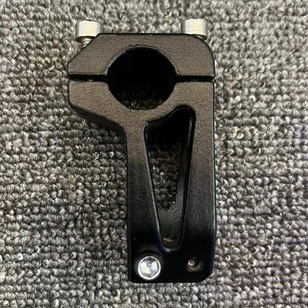 어린이 자전거 스템 야외 알루미늄 합금 블랙 부품, 25.4mm, 22.2mm 핸들 바 하이 퀄리티, 200g, 60mm 길이