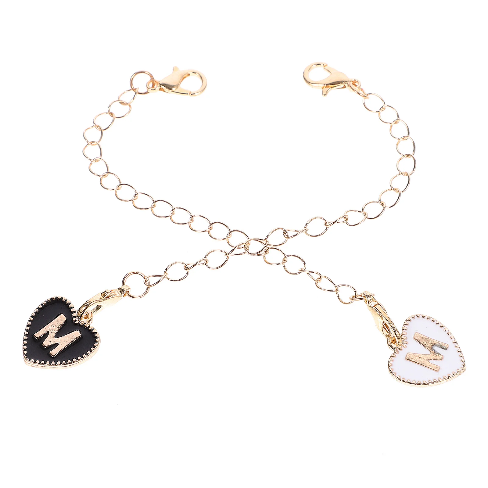 

2pcs Small Heart-shaped Charms Heart-shaped Charms Decorative Charm for Cup