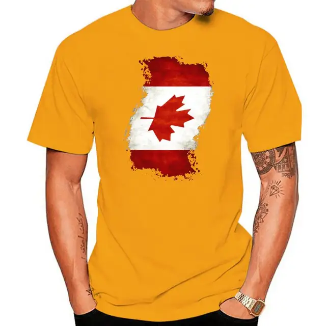 Men Team T shirt Custom Wavy Canada 