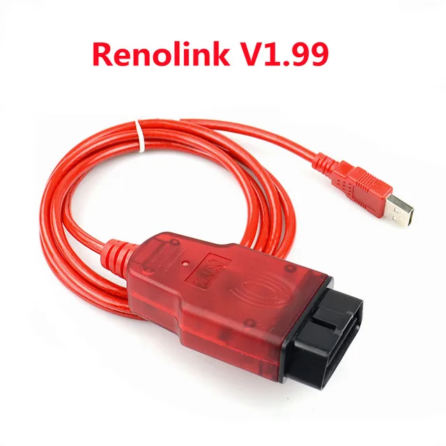 Renolink V1.99/V2.10 Added Extra Function for Renault ECU Programmer Resetting Key Coding UCH Match Dashboard Coding Tool 2
