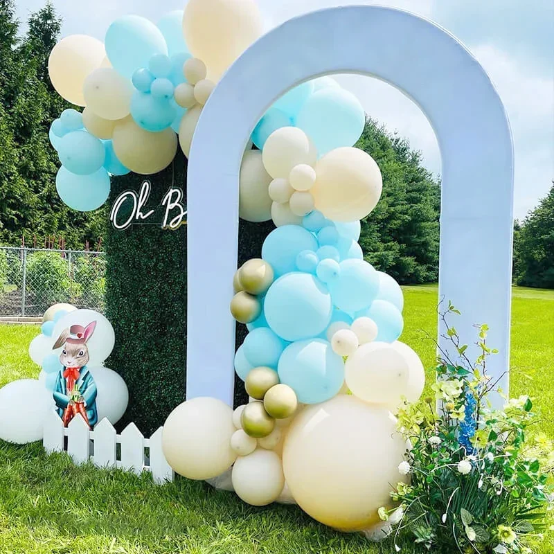 Open Arch Wall Shelf Backdrop Cover Design Balloon Arch Brackets Party Decoration for Birthday Baby Shower Wedding