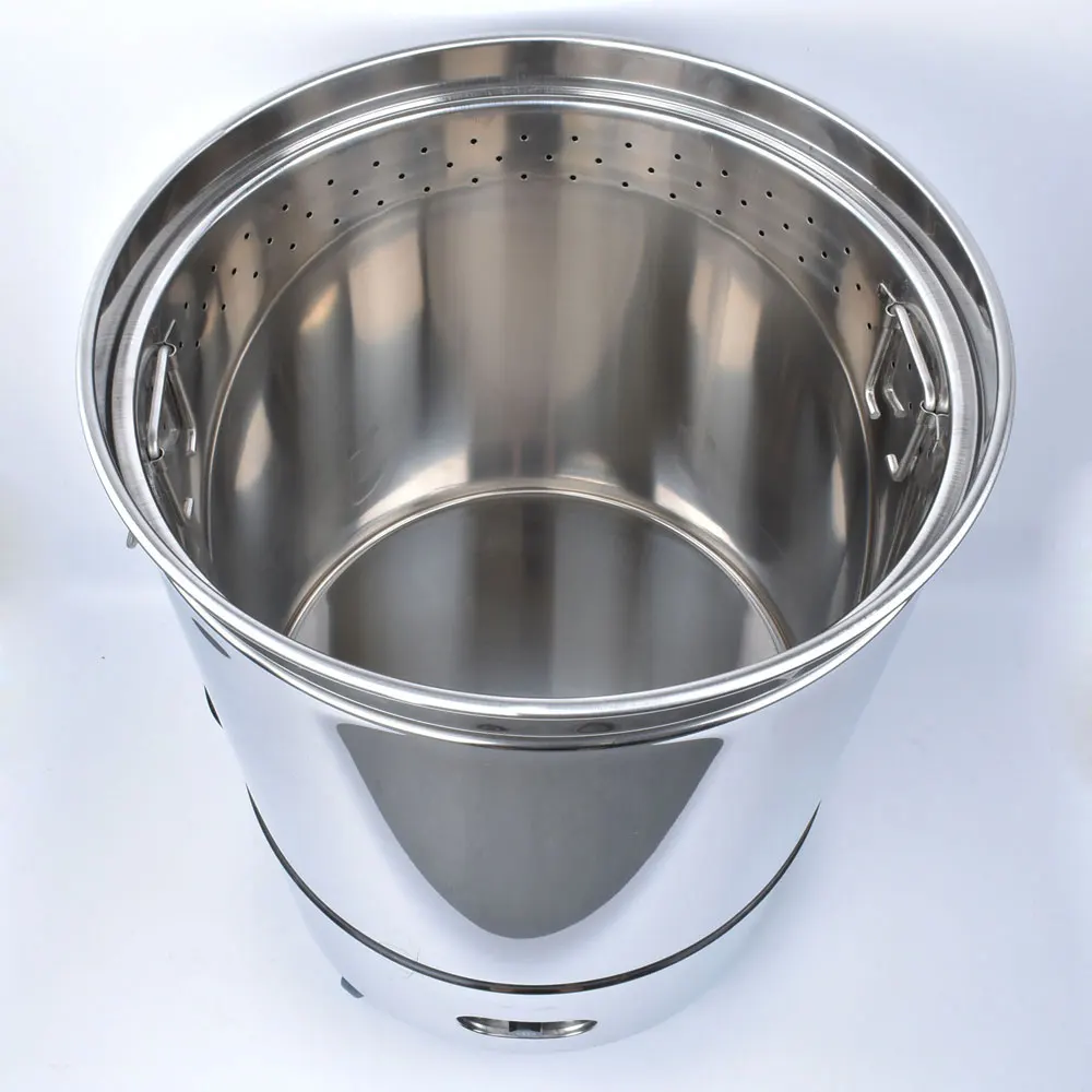 40L commercial stainless steel rice heat preservation bucket large capacity heating constant temperature bucket