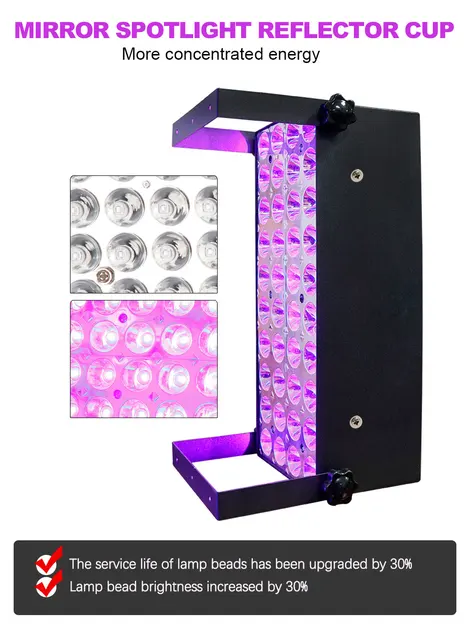 100W UV LED Wachstumslicht - 365NM 395NM 405NM Härtungslampe Für Harz & Kleber