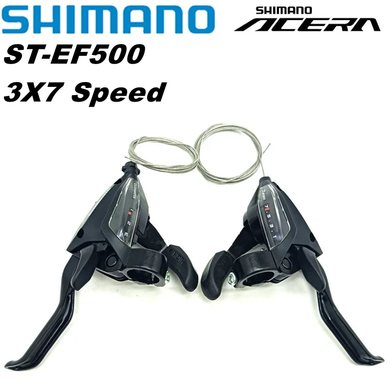 SHIMANO ST EF500 Trigger Shifter brake Shift Levers 3x7S 3x8 Speed MTB bicycle bike shifters ST-EF500