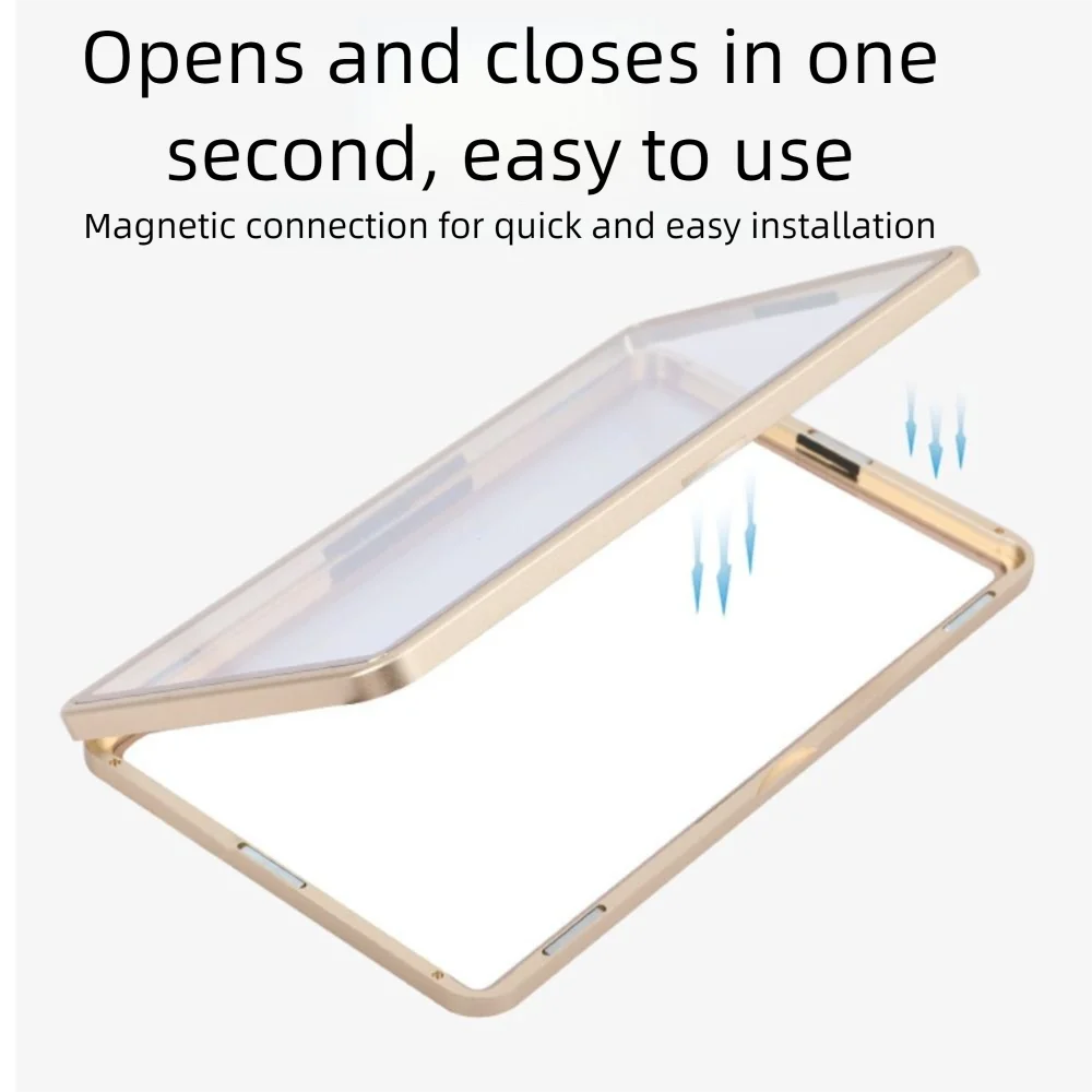 [EXCLUSIVE] POWER GUARD Graded PSA Card Protector Cover Aluminium Magnetic Light Gradedguard Slabmags CGC Slab Storage