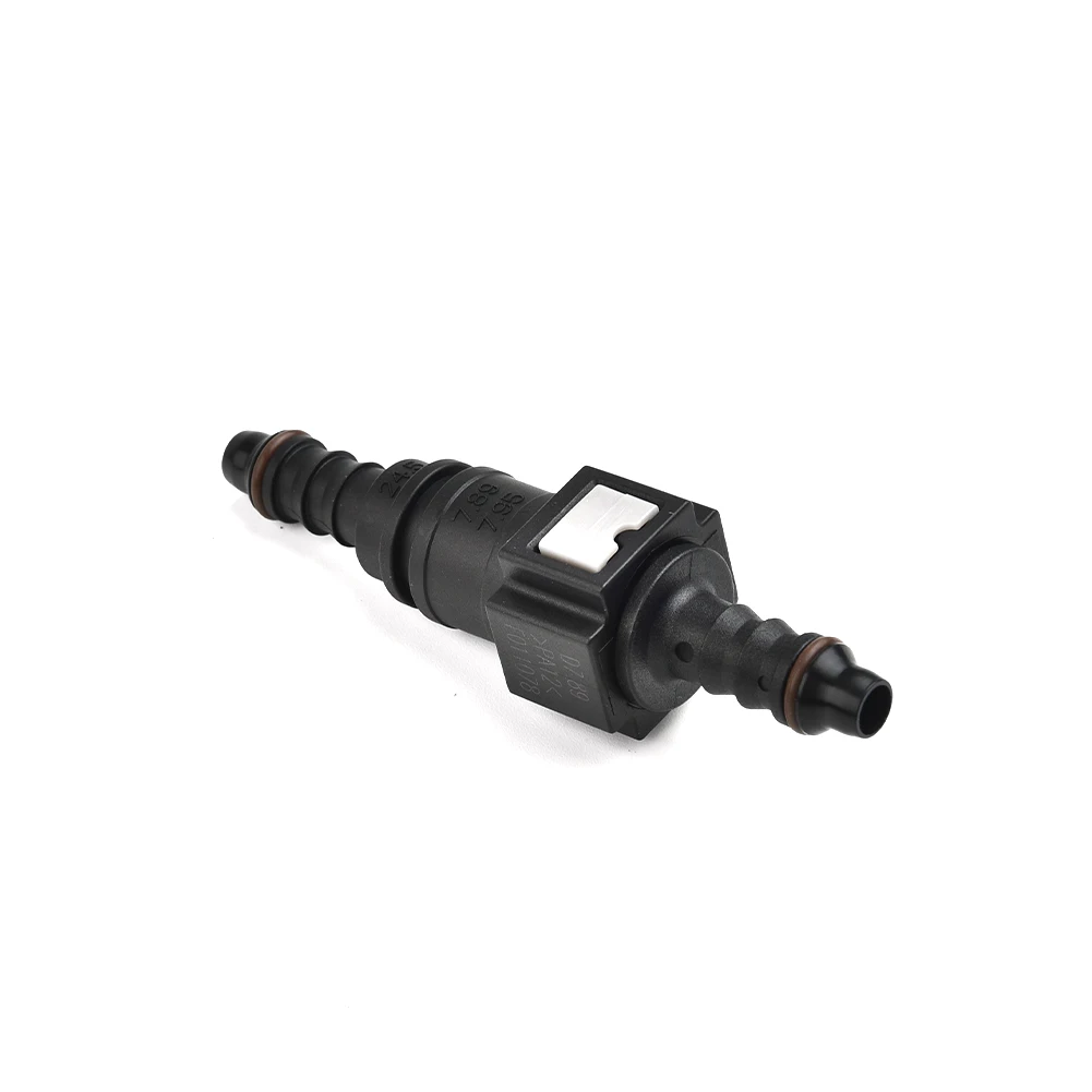 Reliable Fuel Line Hose Connector Straight 7 89mm ID6 Car Fuel Line Coupler Compatible with Petrol and Diesel fuel hose tube