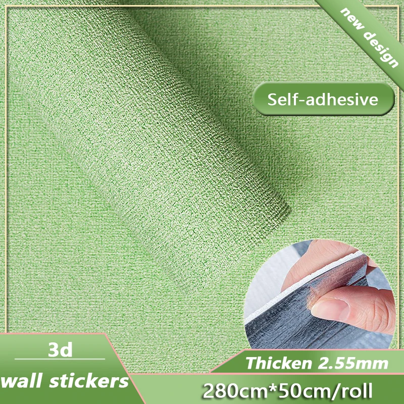 

3D Self-Adhesive Wallpaper Wallpaper Wall Roll 3D Wall Stickers Waterproof Living Room Kitchen Bathroom Home Decoration