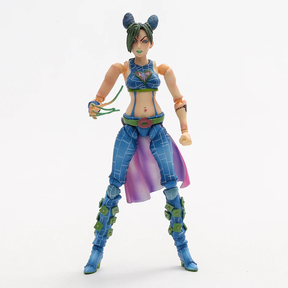 

JoJos Bizarre Adventure 6th part Cujoh Jolyne SAS Action Figure Model Toy Gift Collection Figurine
