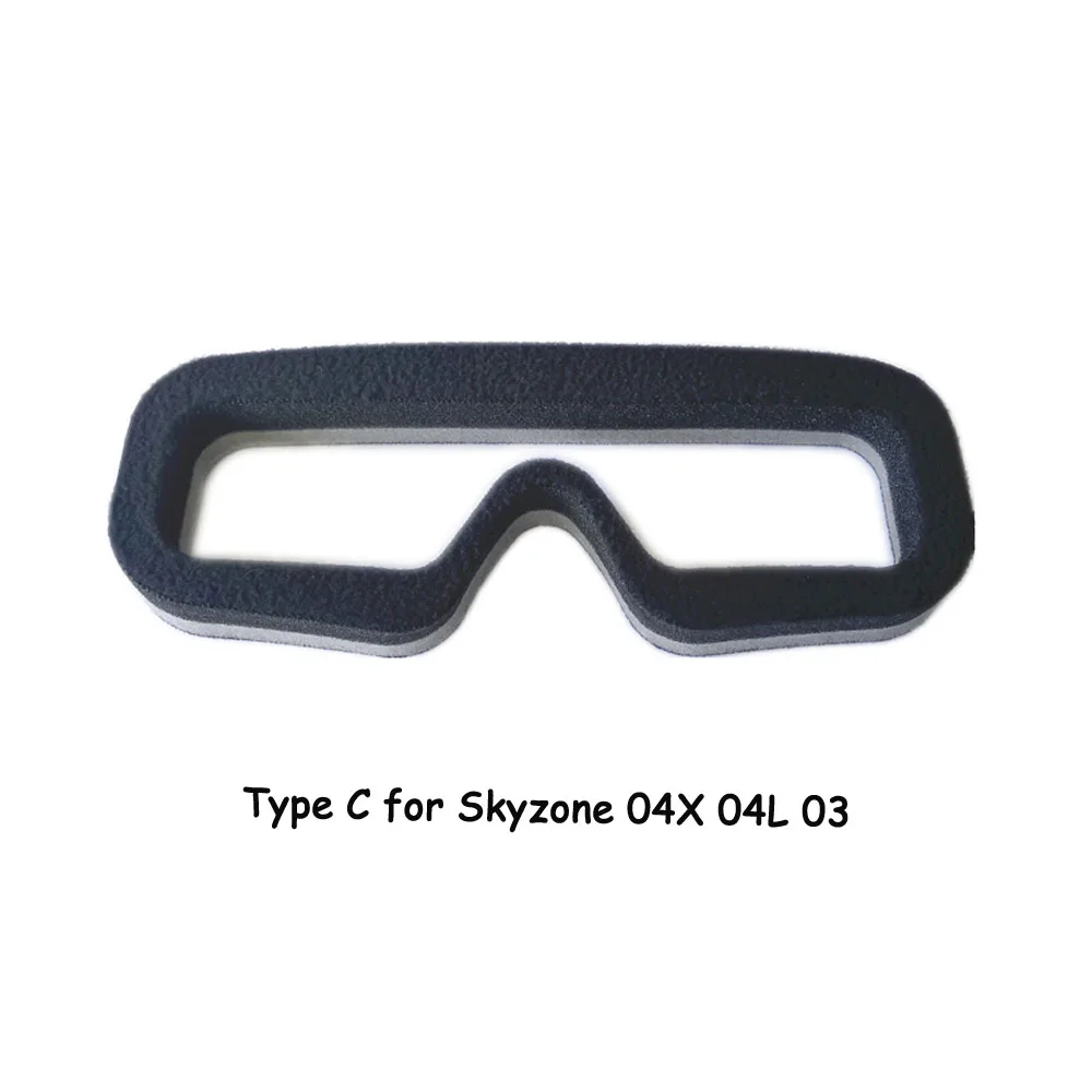 Walksnail Avatar Skyzone 04X Fatshark HDO2 Dominator Sponge Foam Face Mask Eye Pad Upgrade Comfort