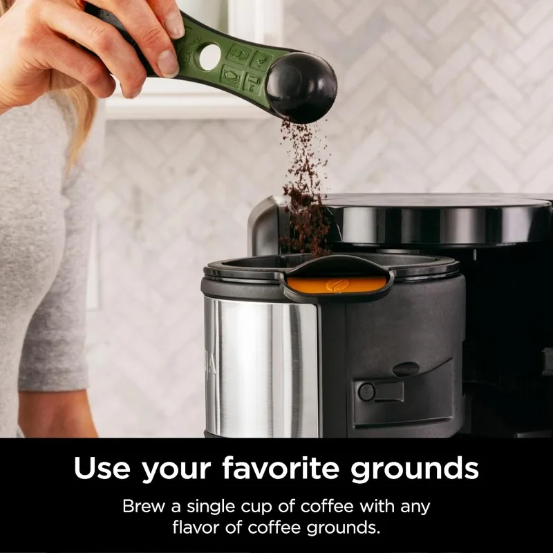Ninja Hot and Cold Brewed System, Tea & Coffee Maker, with Auto-iQ, 6 Sizes, 5 Styles, 5 Tea Settings, 50 oz Thermal Carafe 4