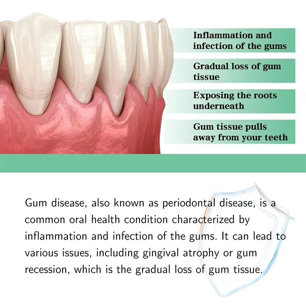 Gum Serum Care Teeth Whiten Repair Gum Remove Plaque Stains
