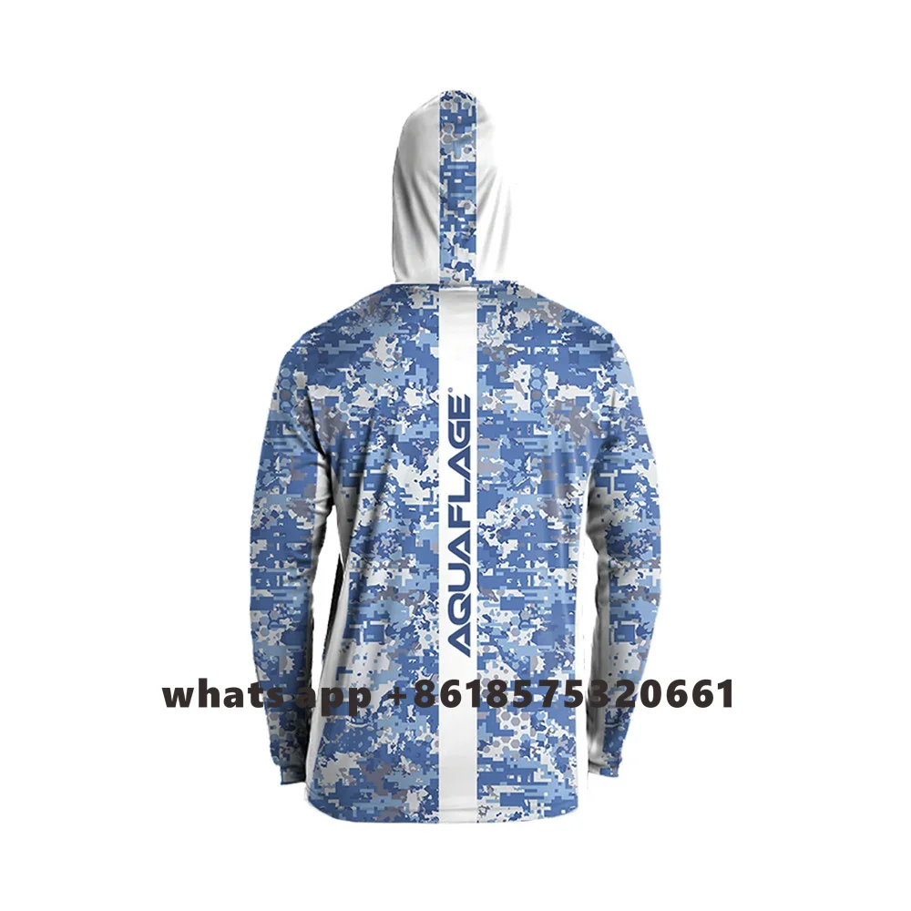 Kids Long Sleeve Fishing Hoodies Outdoor UPF 50 Sun Protection Performance Shirt Moisture Wicking Breathable Clothing