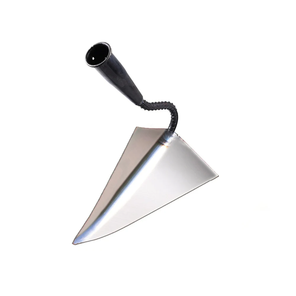 Sharp Triangle High Carbon Manganese Steel Hoe Weeding Trenching Garden Gardening Tools Rural Agricultural Planting Hoe