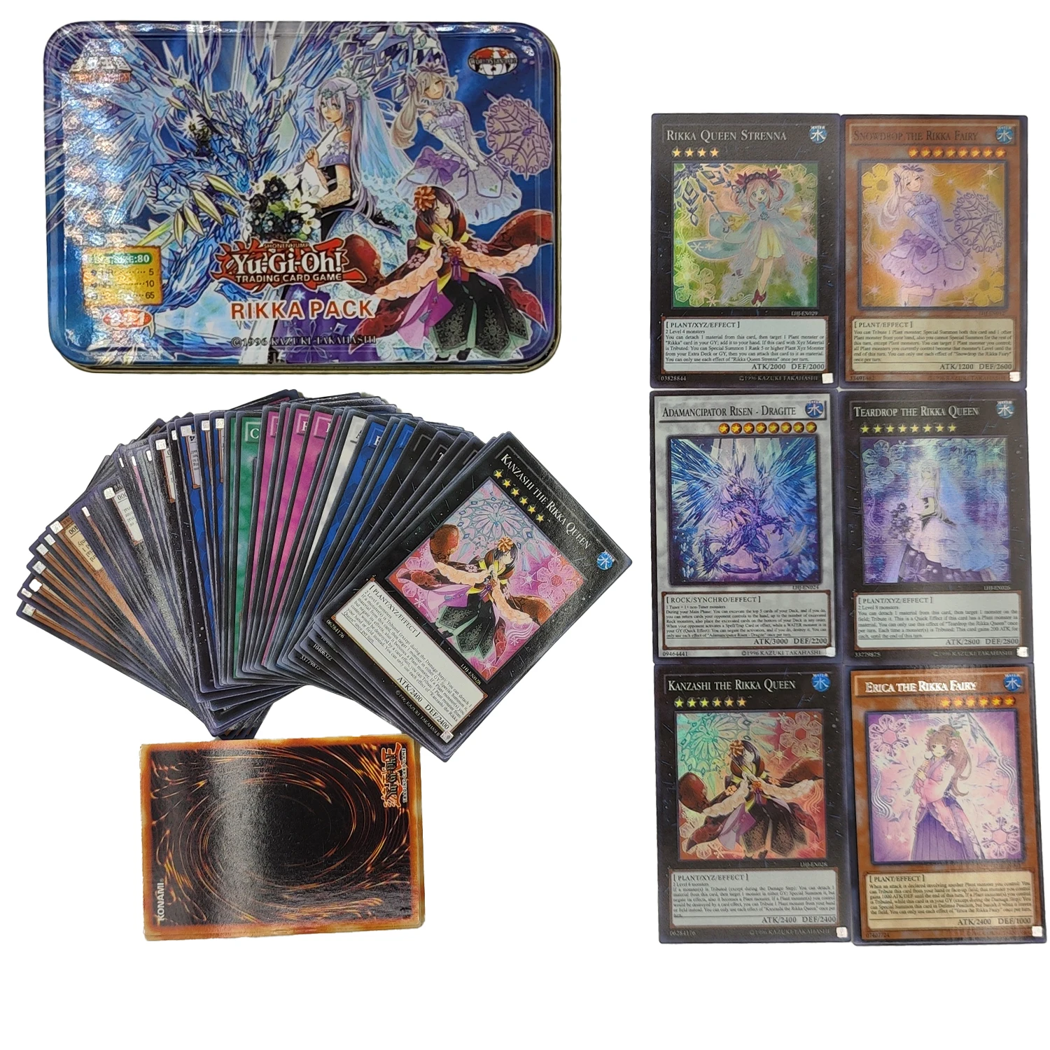 【レアデック】オシリス＆アヌビス　デックセット Yu Gi Oh Cards DARTZ PACK Card Deck English TCG Holographic