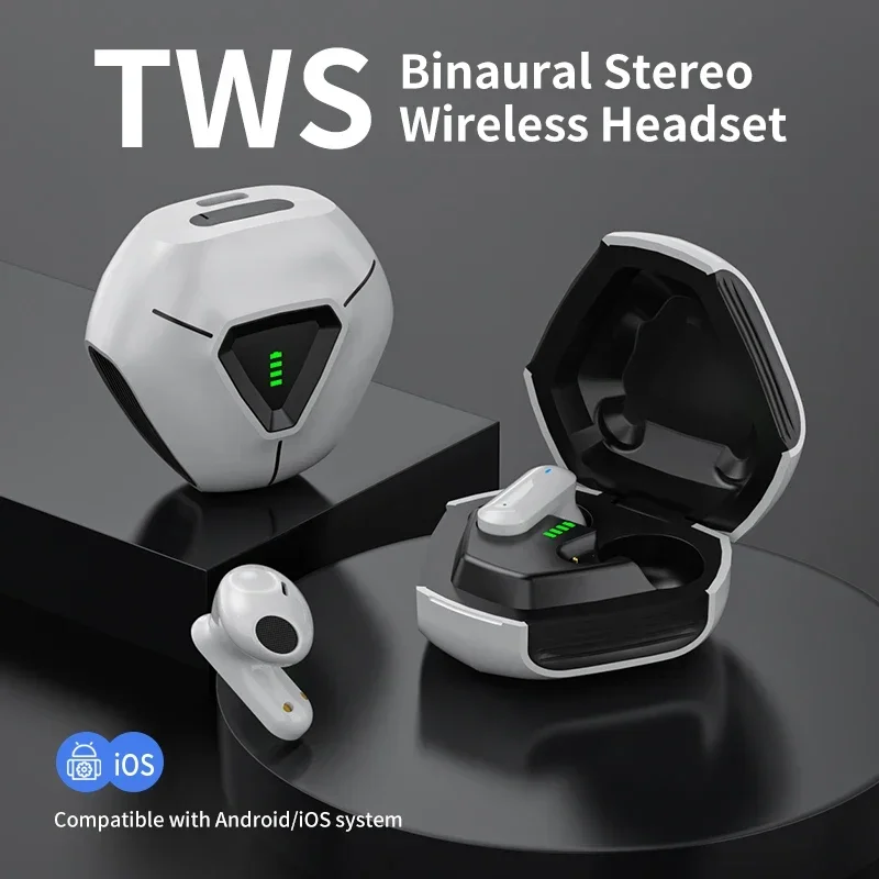 

TWS 5.2 Bluetooth Sports Earbuds Waterproof Noise Reduction Headsets LED Display Earphones Headphones Wireless Earphones Headset