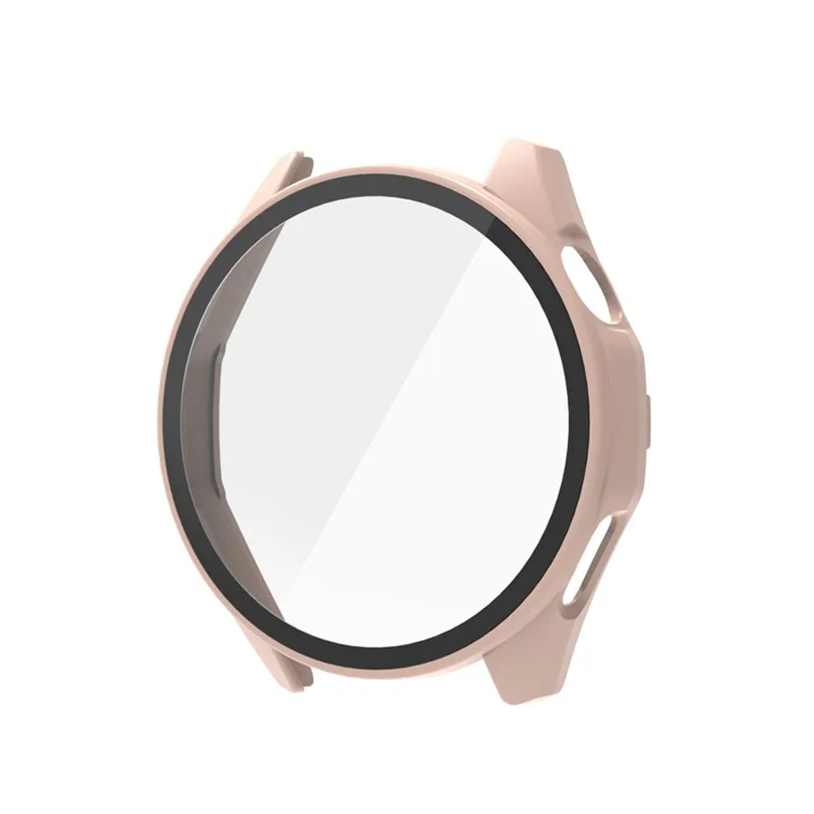 Premium Tempered Glass Protective Shell Bumper Case for Smartwatch - 41mm & 46mm