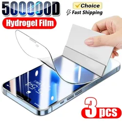 Premium Hydrogel Screen Protector Set - Pack of 3 - High Definition