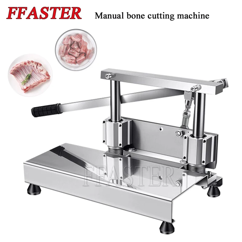 

Manual Meat Slicer Machine Chicken Duck Fish Lamb Meat Bone Cutting Machine