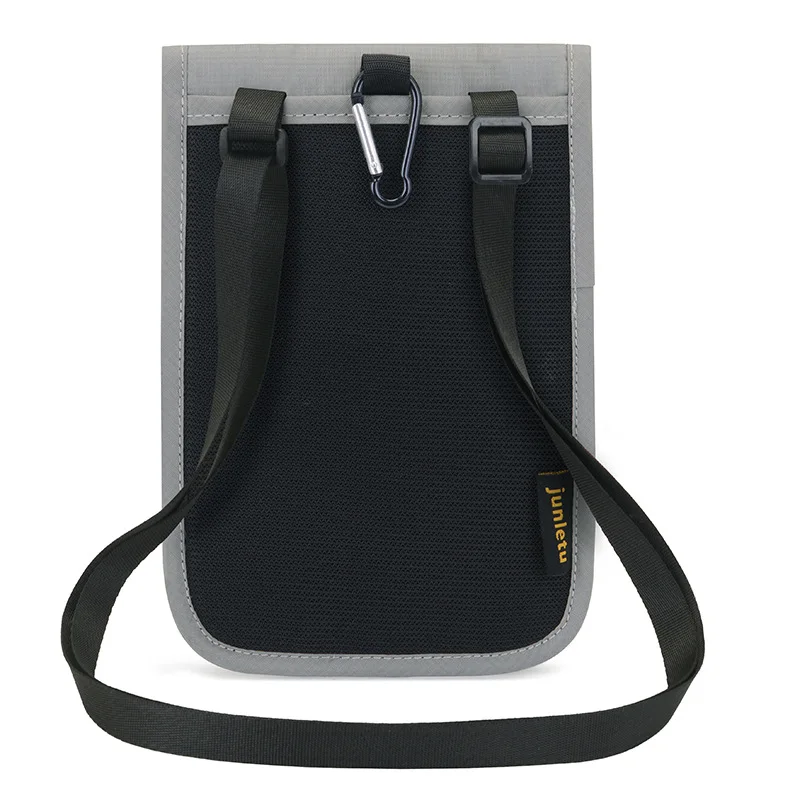 Wallet Card Holder Passport Holder for Men Women RFID Multifunction Anti-theft Hidden Travel Neck Pouch
