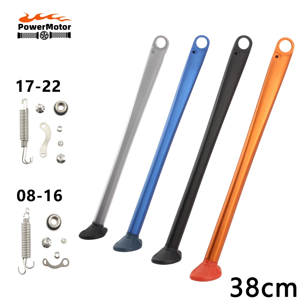 Motorcycle Parking Side Stand Kickstand With Spring Kit 38cm for KTM Husqvarna XC XCW XCF XCFW EXC EXCF 150-450 500 530 TE FE motorcycle kickstand motorcycle stand
