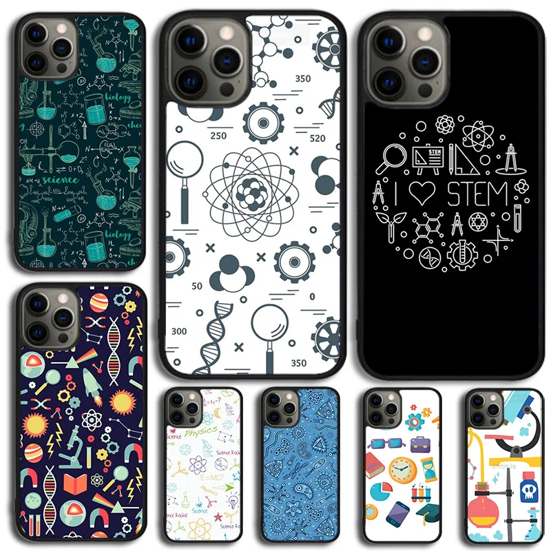 Scienza Studio Icona Custodia Per Telefono Cover Per Iphone 15 14 Se 2020 Xr Xs 11 12 13 Mini Pro Max 6 7 8 Plus Coque