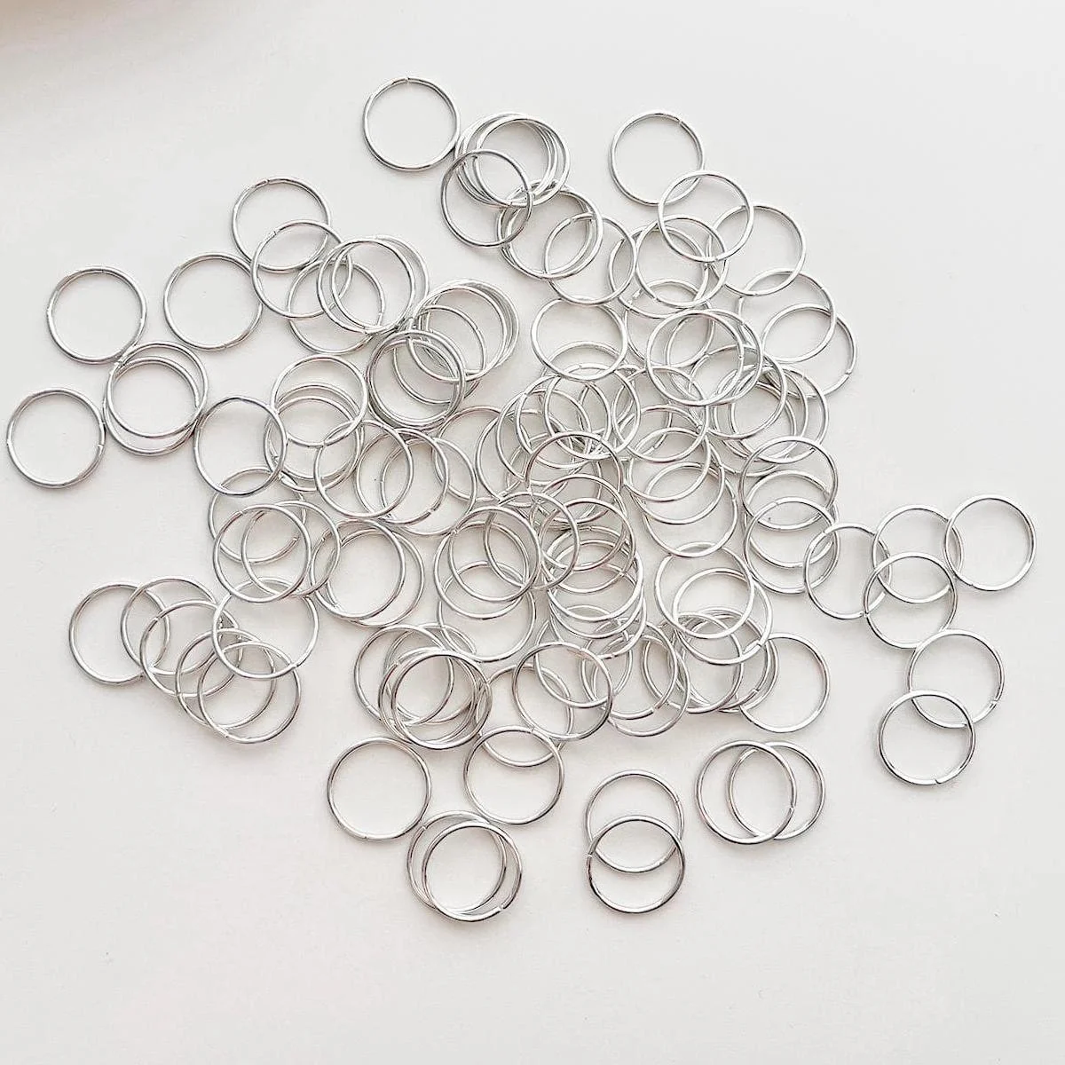 Metal open jump hair ring 50pcs dreadlocks beads hair braid rings clips dread locks braiding cuffs decoration/accessories