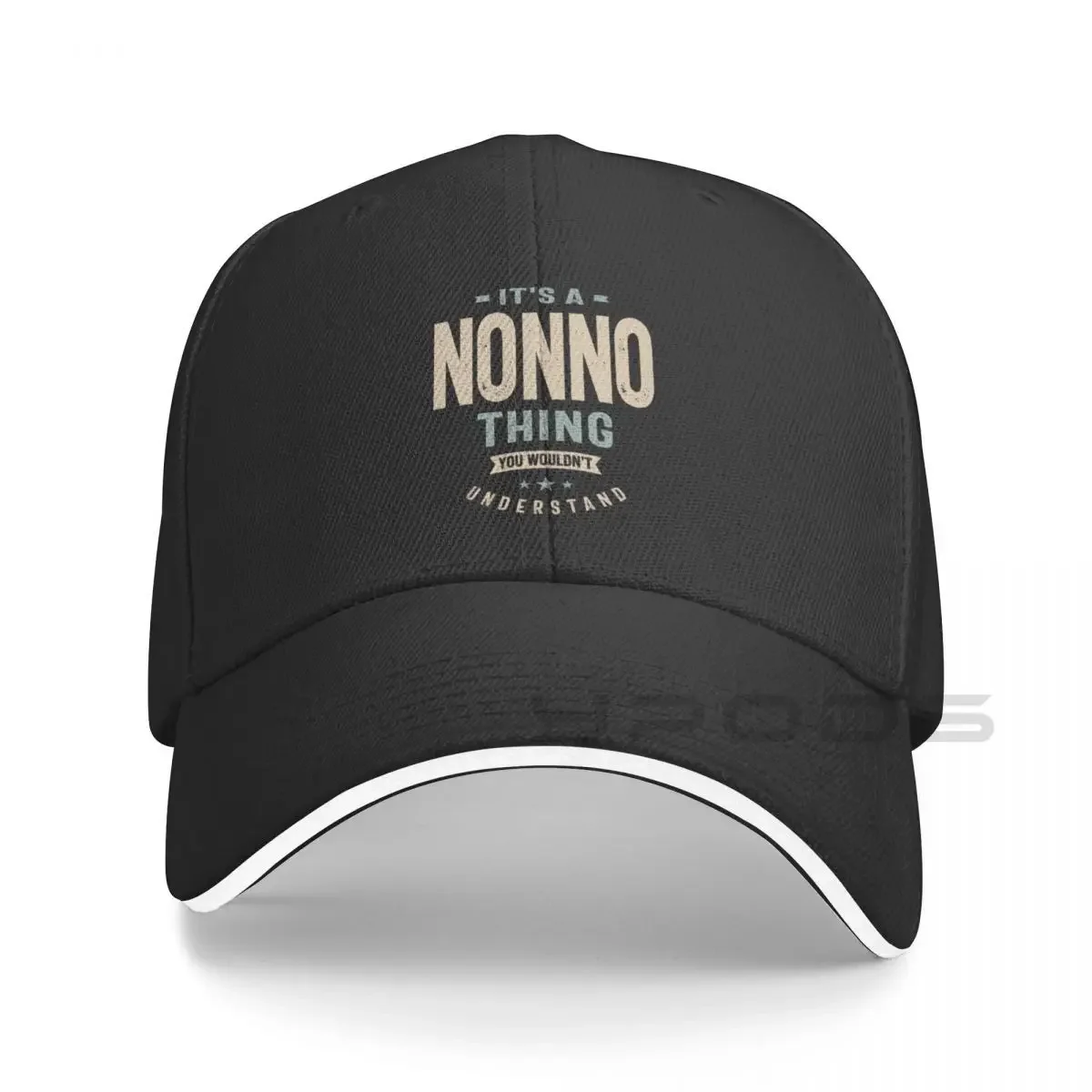 

2023 New Mens It's A Nonno Thing Funny Dad Grandpa Cap Baseball Cap Fashion Mens Hat Women's