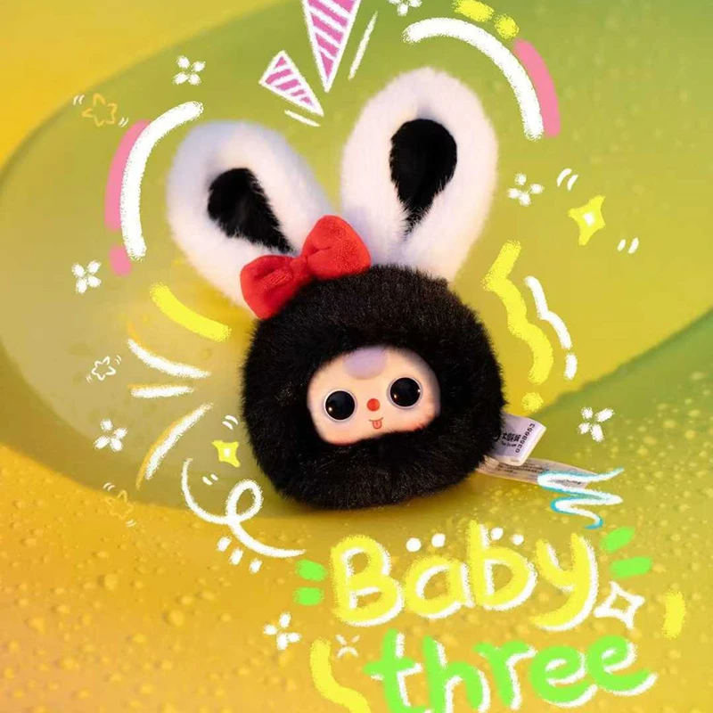 New Baby Three Mini Animal Head Series Plush Surprise Blind Box New Plush Doll Bag Pendant Fashion Ornaments For Girl Xmas Gift