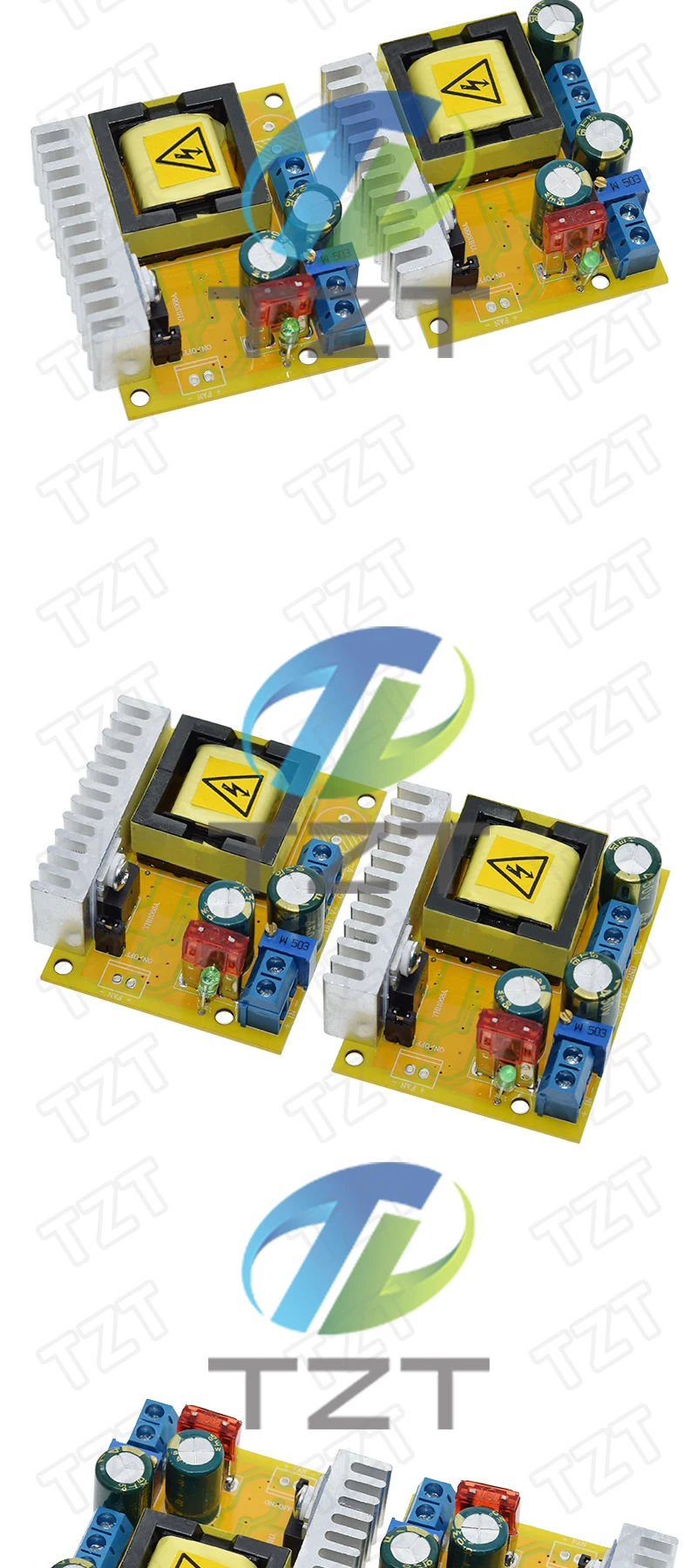 TZT DC8-32V zu 45-390V DC-DC Boost Converter Step Up Netzteil Modul Hochspannung ZVS Kondensator Lade Board – Detail 4