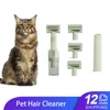 Cat Grooming Vacuum 5Brushes Pet Grooming Kit with 0.3L Hair Dust Cup Dog Vacuum Cleaner for Pets Cats Dogs Hair Vacuum Cleaner 1