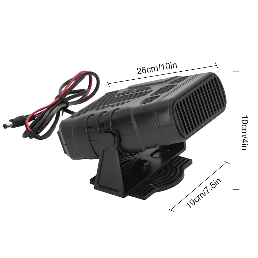 20W Solar Powered Winter Electric Heater 12V 2A Car Heater Defroster Portable Windshield Deicer Outdoor Camping Car Warmer