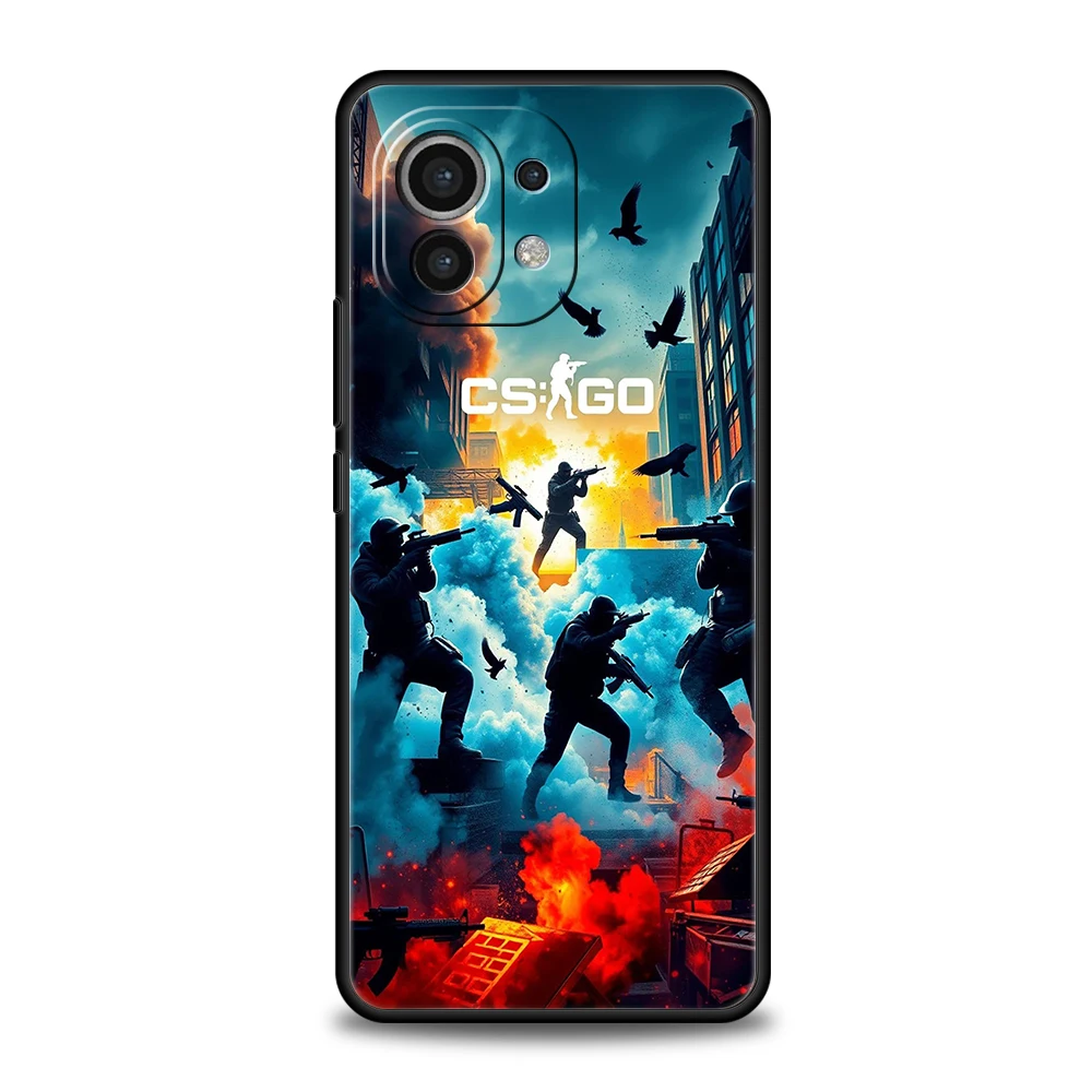 Handyhülle für Xiaomi Mi 15/14/13/12/11/Ultra/14T/13T/12T/11T/10T/Pro/Lite/5G Soft TPU Shell Counter Strike CS GO Hot Game – Detail 7