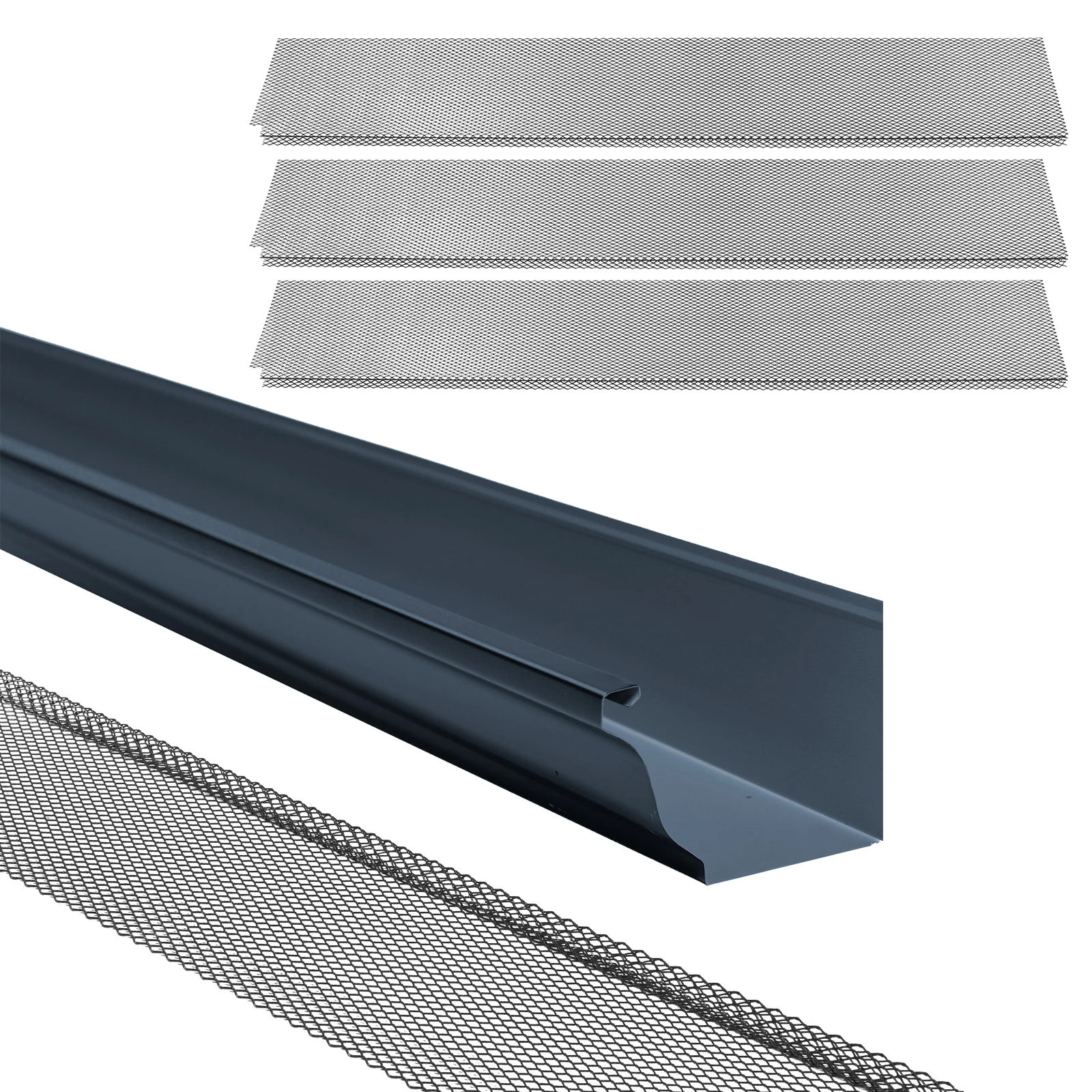 70 Pcs Gutter Splash Guard Stainless Steel Gutter Protection Covers 6 ...