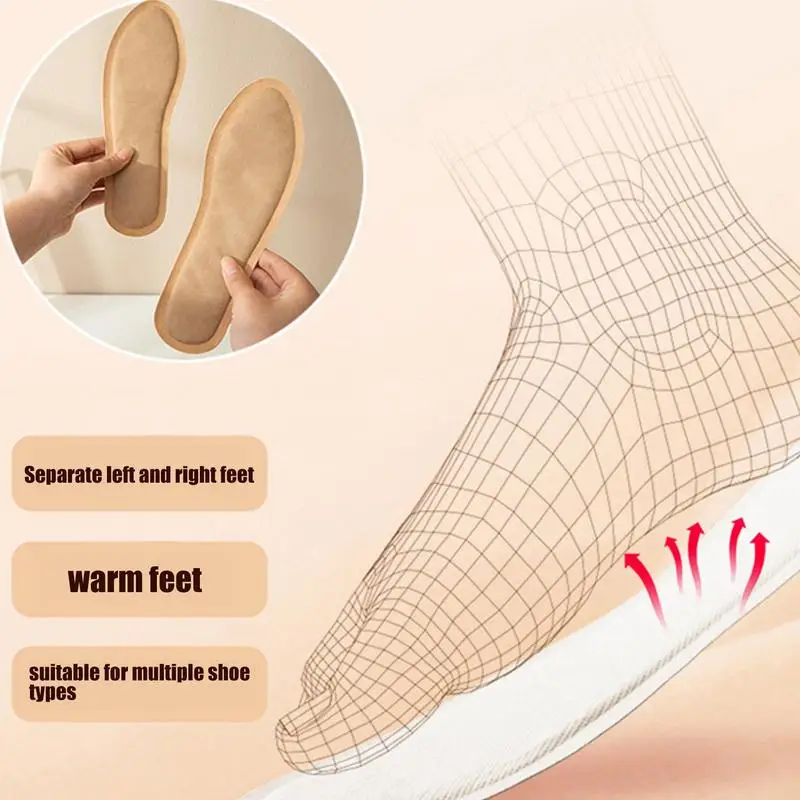 10 Pairs Self Heating Foot Warmers With Constant Temperature Non Electric long-lasting heating Winter Outdoor Foot Warming Pad