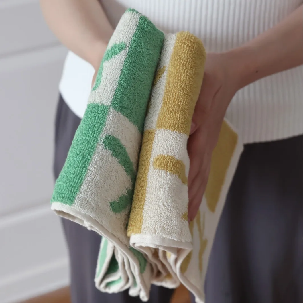 Retro Plaid Cotton Beach Bath Towel bath towels,cotton towel