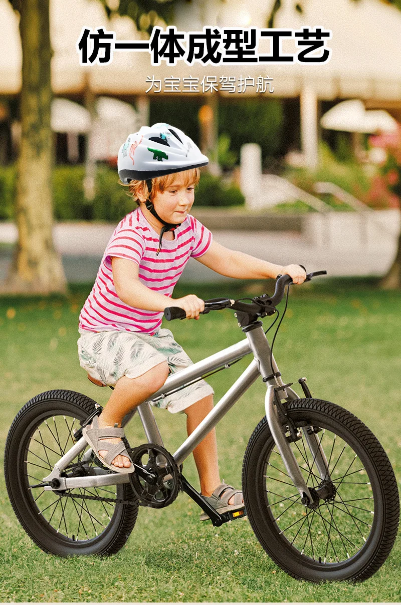 Description Picture 4 of item3-8 Years Ultralight Bike Helmet for Kids Adjustable Strap EPS Foam Balance Bike Pulley Skateboard Road MTB Cycling Helmet