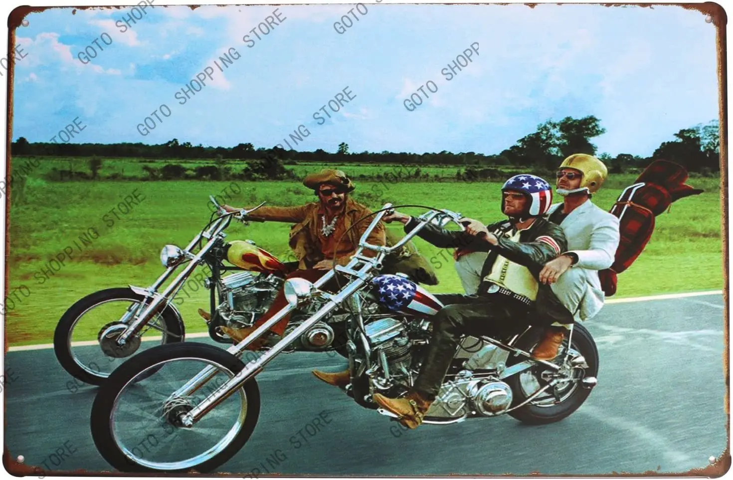 

New Motorcycle Tin Metal Signs Wall Art Painting Plaque Metal Wall Decoration Poster Decor Gifts for Office Home Man Cave Cafe