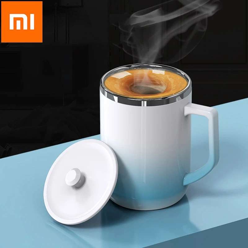 Xiaomi Mijia Automatic Stirring Coffee Mug No Battery Needed Mixing Cup ...