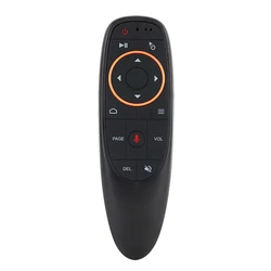 Enhanced Air Mouse Voice Control with Gyro Sensing and 2.4GHz Wireless Connectivity for Smart TVs and Devices (G10S)