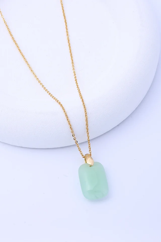 Elegant Hetian Jade Coin Pendant Necklace for Women