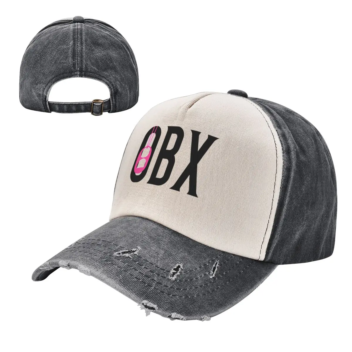OBX Sarah Cameron Pink Pop Tab Necklace P4L Baseball Cap Dropshipping Beach Bag Luxury Hat Sunhat