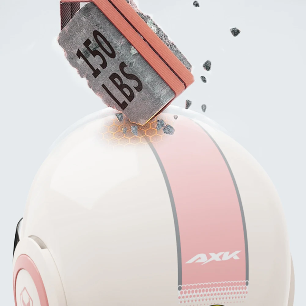 오토바이 오픈 페이스 헬멧, 더블 렌즈 선 바이저, 따뜻한 하프 헬멧, 자외선 차단, 초경량 안전 헬멧, 자전거 스쿠터 ATV용