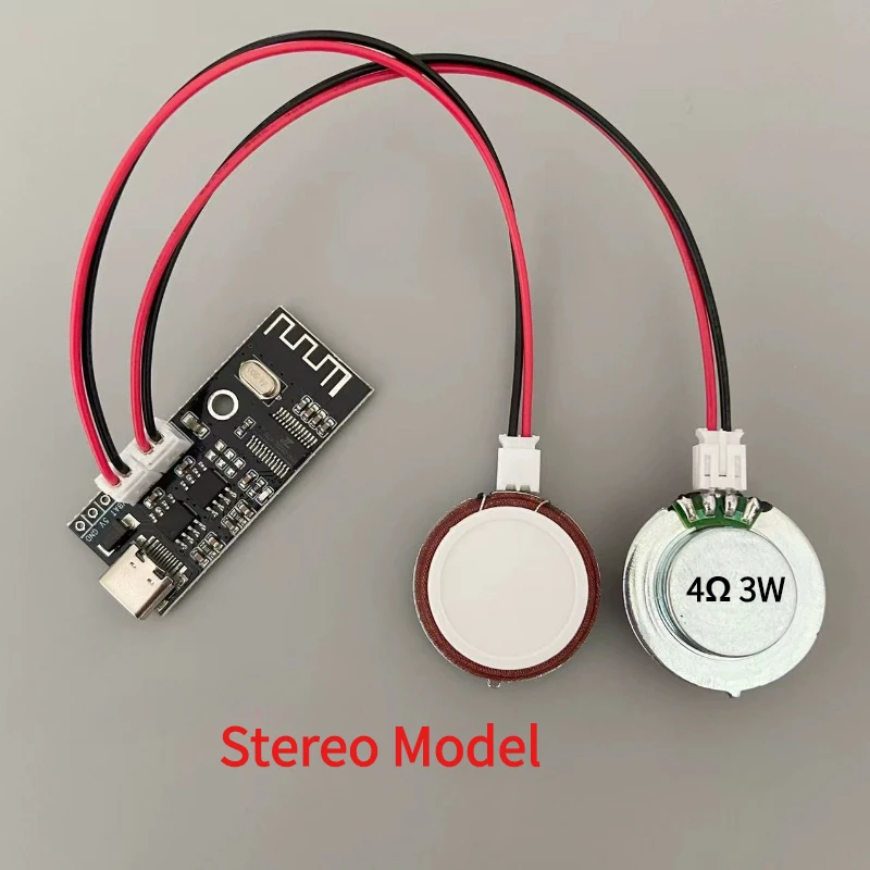 SOTAMIA 27mm Resonance Vibration Speaker 4 Ohm 3W DIY Bluetooth Speaker 5Wx2 Bluetooth Power Amplifier Audio Receiver Module 2