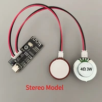 SOTAMIA 27mm Resonance Vibration Speaker 4 Ohm 3W DIY Bluetooth Speaker 5Wx2 Bluetooth Power Amplifier Audio Receiver Module 2