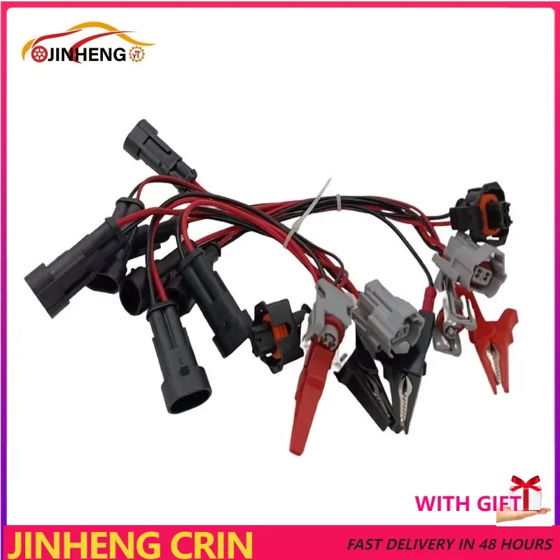 

Common Rail Injector Test Drive Plug Wire for Bosch Denso Delphi Siemens Wiring Harness Nozzle Adapter Cable