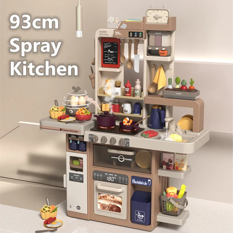 93cm Big Kitchen Toy Children'S Play House Kitchenware Set