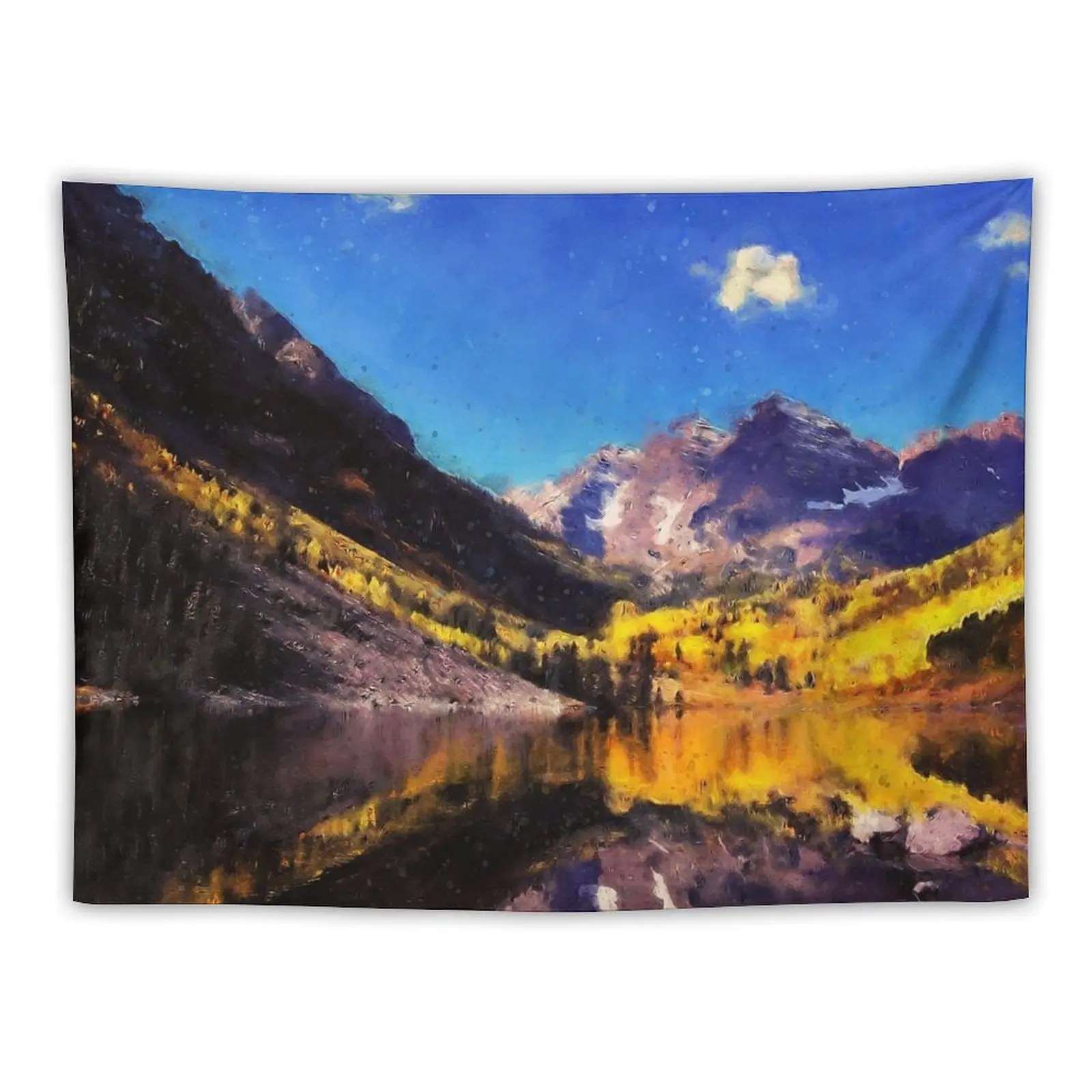 

The Wonderful Maroon Bells Tapestry Decoration For Rooms Home And Comfort Decor Wall Decor Hanging Tapestry