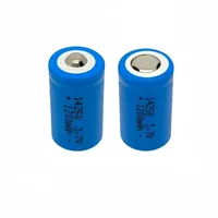 2pcs/lot 14250 Rechargeable Lithium Battery LS14250 ER14250H 1/2-R6 1/2 AA 1200mah Rechargeable 3.7V Lithium Battery 2